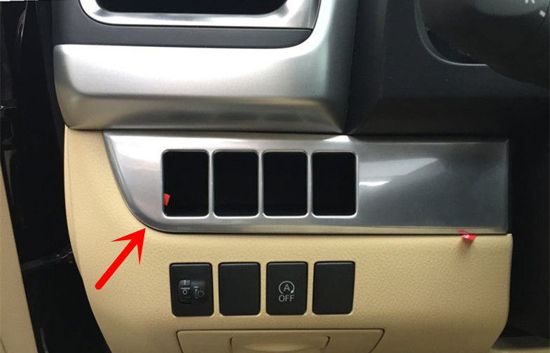 Highlander Kluger 2014 2015 Auto Interior Trim Parts , Control Switch Frame