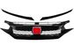 내구성 ABS 타입-R 오토 프론트 그릴 Honda New Civic 2016 2018 협력 업체